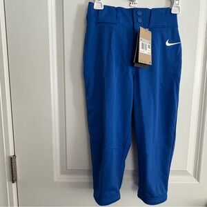 NWT- Nike kids slim fit baseball/softball pants, royal blue, size XS